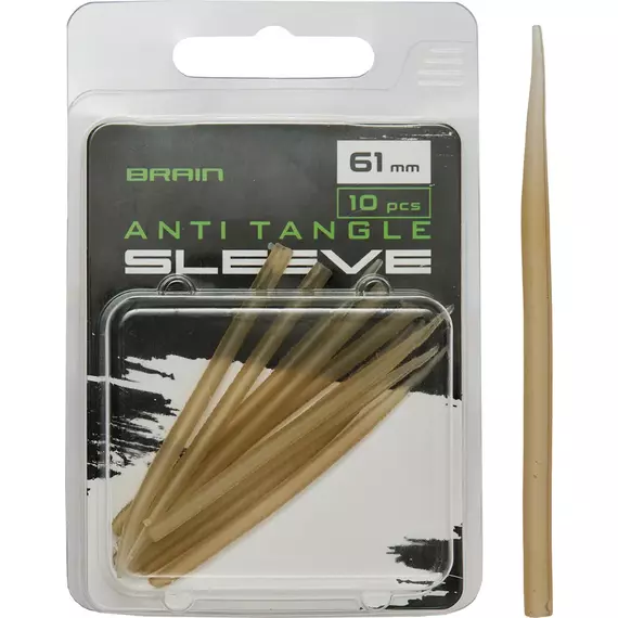 Протизакручувач Brain Anti Tangle Sleeve 61mm (10 шт / уп) Transparent SGXA-CA-3, фото 